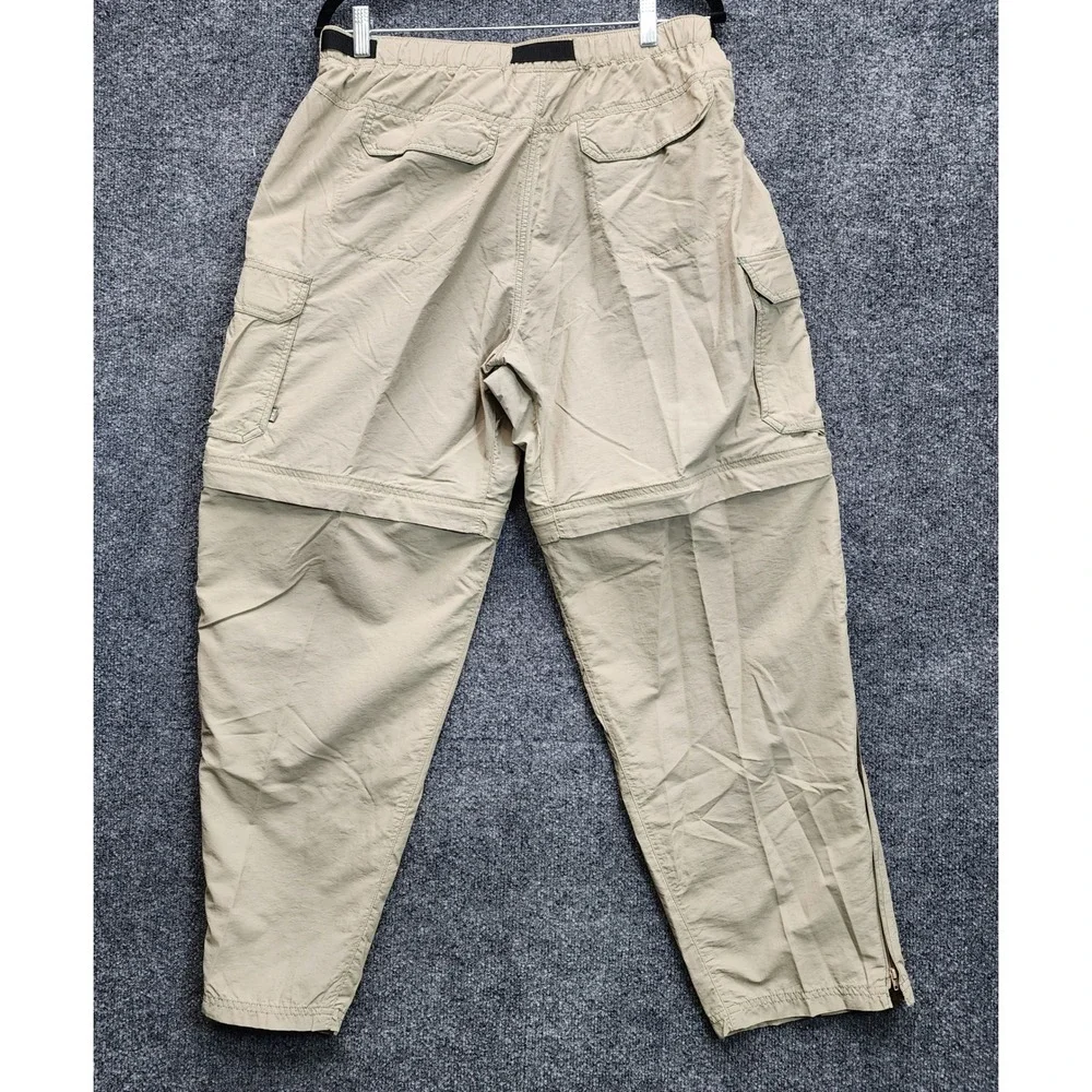 REI Sahara Convertible Zip Off Cargo Hiking Pants Nylon Gorpcore Men's  L x 30